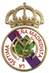 Escudo en 3d de la Peña madridista "La Séptima"