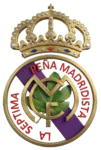 Escudo en 3d de la Peña madridista "La Séptima"